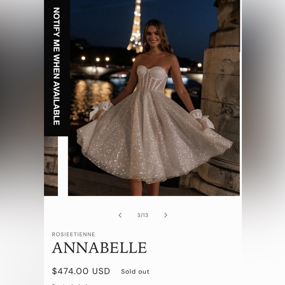 Rosie Etienne Dresses & Skirts - Annabelle White Wedding Dress
